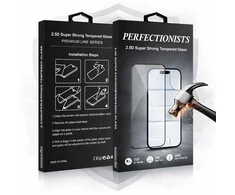 LCD apsauginis stikliukas Perfectionists 2.5D Super Strong Tempered Glass Samsung S947 S26 Plus juodas