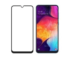 LCD apsauginis stikliukas Wozinsky 5D pritaikytas dėklui Xiaomi Redmi 8A juodas
