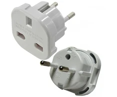 Oem Įkrovimo adapteris UK-EUR baltas