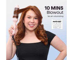 Plaukų formavimo šukos Wavytalk Blowout Boost Express rožinės