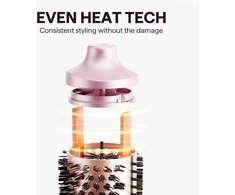 Plaukų formavimo šukos Wavytalk Heatwave Pro rožinės