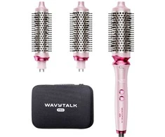 Plaukų formavimo šukos Wavytalk Heatwave Pro rožinės