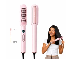 Plaukų formavimo šukos Wavytalk Sleek Sweep rožinės