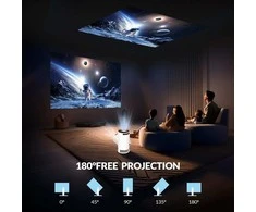 Projektorius Reach HY300 Pro+ baltas