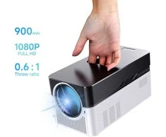 Projektorius Reach HY450 Pro juodas/baltas
