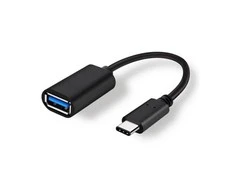 Reach Adapteris iš Type-C į USB (OTG) juodas