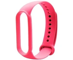 Išmaniosios apyrankės Xiaomi Mi Smart Band 3/4 silikoninis dirželis, Rožinės spalvos