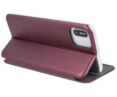 Reach Dėklas Book Elegance Samsung A057 A05s tamsiai raudonas
