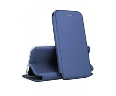 Reach Dėklas Book Elegance Samsung A125 A12/M127 M12 tamsiai mėlynas