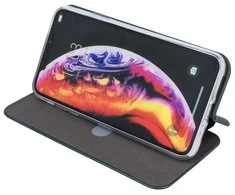 Reach Dėklas Book Elegance Samsung A155 A15 4G/A156 A15 5G tamsiai žalias