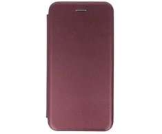 Reach Dėklas Book Elegance Samsung A556 A55 5G tamsiai raudonas
