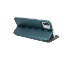 Reach Dėklas Book Elegance Samsung G780 S20 FE tamsiai žalias