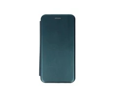Reach Dėklas Book Elegance Samsung G990 S21 FE 5G tamsiai žalias