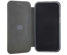Reach Dėklas Book Elegance Xiaomi Redmi Note 14 Pro 4G tamsiai raudonas
