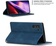 Reach Dėklas Business Style Samsung A525 A52 4G/A526 A52 5G/A528 A52s 5G tamsiai mėlynas