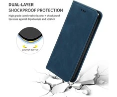 Reach Dėklas Business Style Xiaomi Poco X6 Pro 5G tamsiai mėlynas