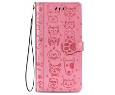 Reach Dėklas Cat-Dog Samsung A346 A34 5G rožinis