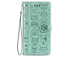 Reach Dėklas Cat-Dog Samsung A346 A34 5G žalias