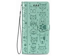 Reach Dėklas Cat-Dog Samsung A356 A35 5G žalias