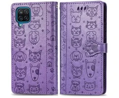 Reach Dėklas Cat-Dog Samsung A546 A54 5G violetinis