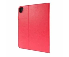 Reach Dėklas Folding Leather Samsung X200/X205 Tab A8 10.5 2021 raudonas