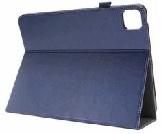 Reach Dėklas Folding Leather Samsung X210/X215/X216 Tab A9 Plus 11.0 tamsiai mėlynas