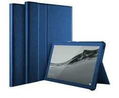 Reach Dėklas Folio Cover Samsung X200/X205 Tab A8 10.5 2021 tamsiai mėlynas
