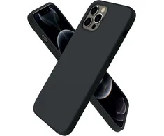 Reach Dėklas Liquid Silicone 1.5mm Apple iPhone 14 juodas