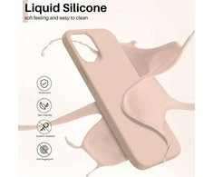 Reach Dėklas Liquid Silicone 1.5mm Xiaomi Redmi 13C/Poco C65/Poco M6 5G rožinis