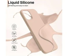 Reach Dėklas Liquid Silicone 1.5mm Xiaomi Redmi 14C/Redmi A4/Poco C75 rožinis