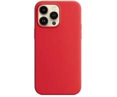 Reach Dėklas Mag Silikoninis dėklas Apple iPhone 15 raudonas