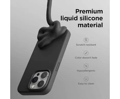 Reach Dėklas Mag Silikoninis dėklas Apple iPhone 15 Pro raudonas