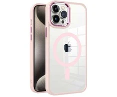 Reach Dėklas Premium Mag Cover Apple iPhone 14 Plus rožinis