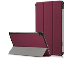 Dėklas Reach Smart Leather Lenovo Tab M8 (4th Gen) TB300 bordo