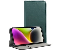 Reach Dėklas Smart Magnetic Samsung A175 A17 4G/A176 A17 5G tamsiai žalias