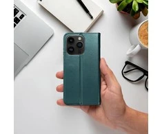 iLike atverčiamas dėklas skirtas Samsung A525 A52 4G/A526 A52 5G/A528 A52s 5G, tamsiai žalias