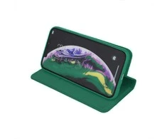 Reach Dėklas Smart Senso Samsung A155 A15 4G/A156 A15 5G tamsiai žalias