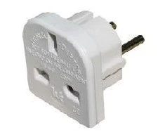 Reach Įkrovimo adapteris UK-EUR baltas