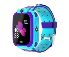 Išmanusis laikrodis vaikams Oem Kids Watch SW02B, Violetinės ir žydros spalvų