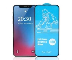 Reach LCD apsauginis stikliukas 18D Airbag Shockproof Xiaomi Redmi Note 12/Note 12 4G juodas