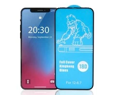 Reach LCD apsauginis stikliukas 18D Airbag Shockproof Samsung A125 A12 juodas