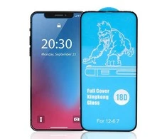 Reach LCD apsauginis stikliukas 18D Airbag Shockproof Apple iPhone 14 Plus juodas