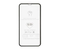 Reach LCD apsauginis stikliukas 5D Full Glue Huawei P Smart lenktas juodas