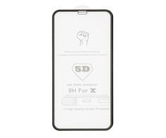Reach LCD apsauginis stikliukas 5D Full Glue OnePlus 6 juodas