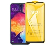 Reach LCD apsauginis stikliukas 9D Full Glue Samsung A125 A12 juodas