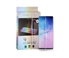 Reach LCD apsauginis stikliukas M1 5D UV Glue Samsung S918 S23 Ultra 5G lenktas skaidrus