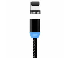 Reach USB kabelis Magnetic Type-C magnetinis 1.0m juodas