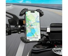 Acefast D23 telefono laikiklis dviračiui 4.5-6.7" juodos spalvos