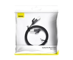 Tinklo kabelis Baseus RJ45 Cat 6 UTP 1000Mbps 1.0m juodas PCWL-B01