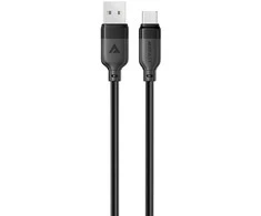USB kabelis Acefast C16-04 USB-A to USB-C 1.2m juodas
